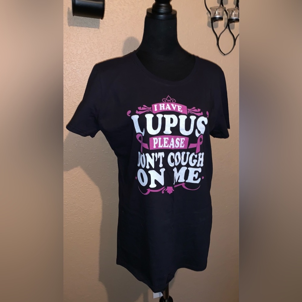 T-shirt for a Lupus Warrior. Brand new, never worn.